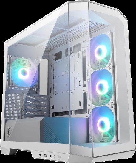 صورة تجميعه PC 3060 Case MSI ابيض