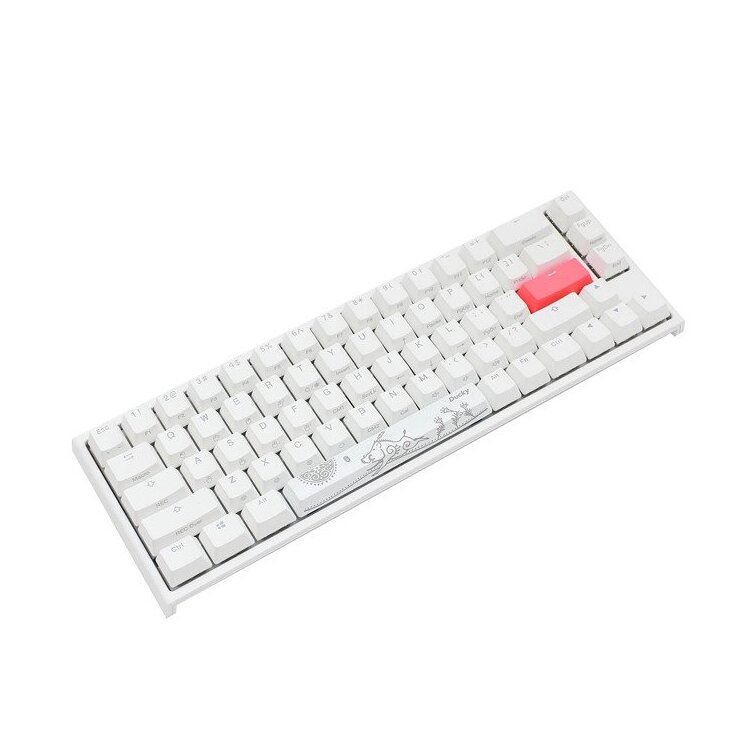 كيبورد DUCKY-ONE-2-SF-WHITE-RGB-BROWN-SWITCH