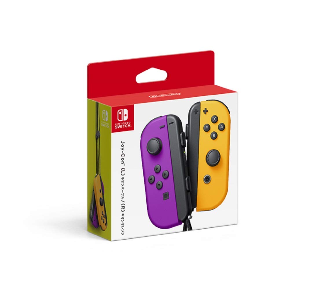 جوي كون NEON-PURPLE/ORANGE-NINTENDO-SWITECH