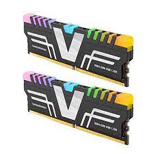 رام  - V-COLOR-RGB-BLACK-16GB-3200MHZ