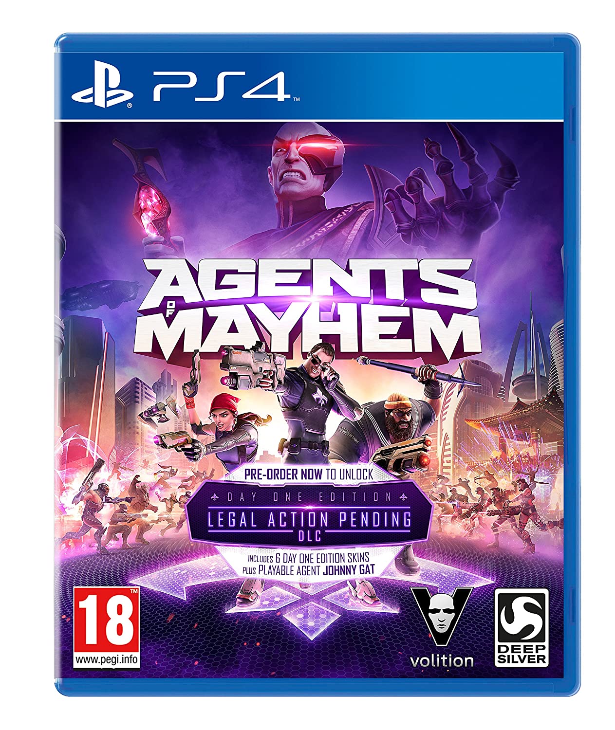 لعبه مستعمله AGENTS-OF-MAYHEM-PS3