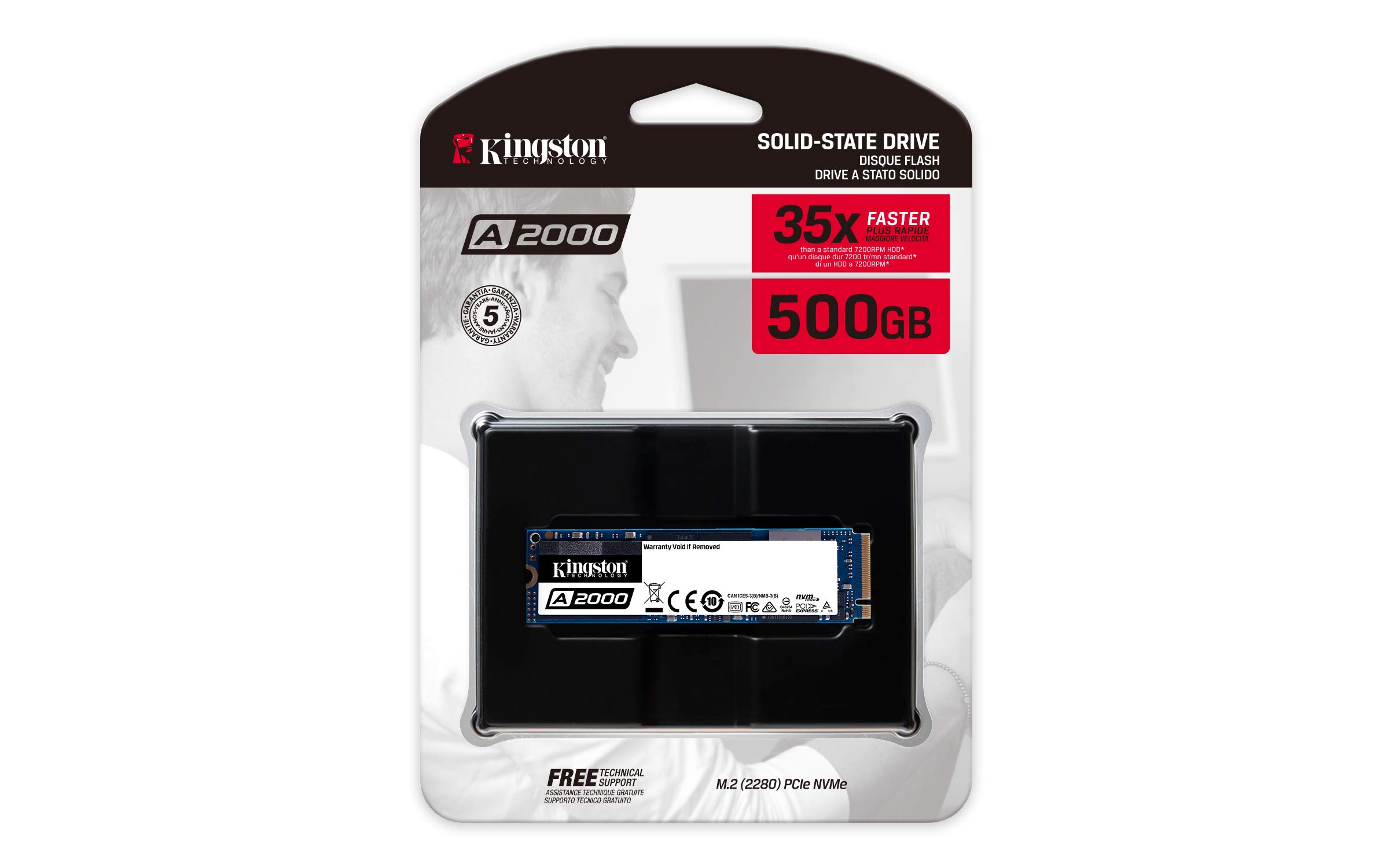 هارديسك KINGSTONE-M.2-500GB