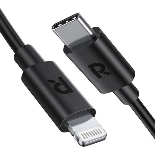 سلك شاحن TYPE-C-TO-IPHONE-1M-RAV-POWER