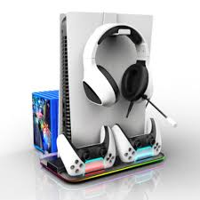 قاعدة جهاز ابيض - MULTIFUNCTIONAL-COOLING-STAND-SLIM-PS5