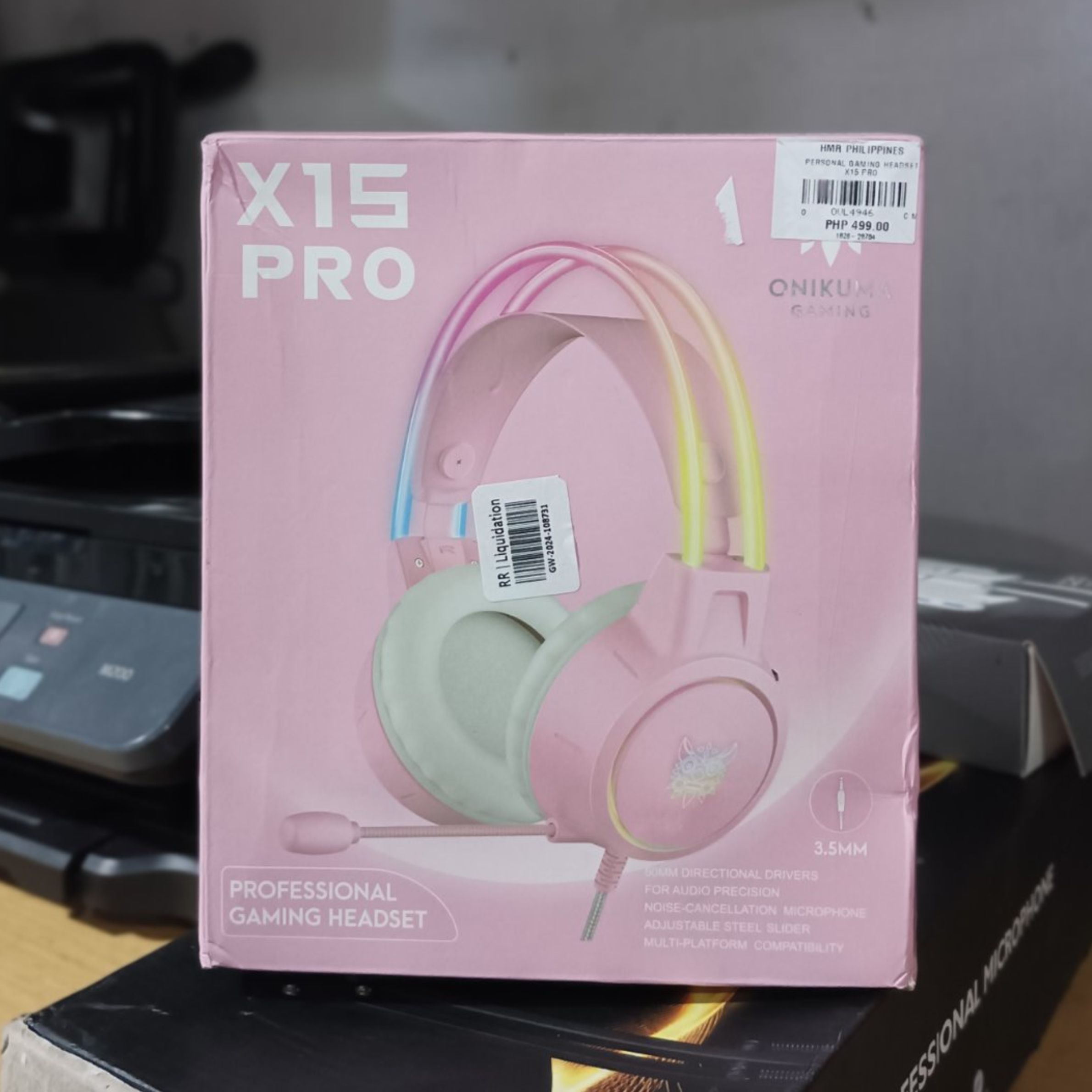 سماعة - ONIKUMA-X-15-PRO-PINK