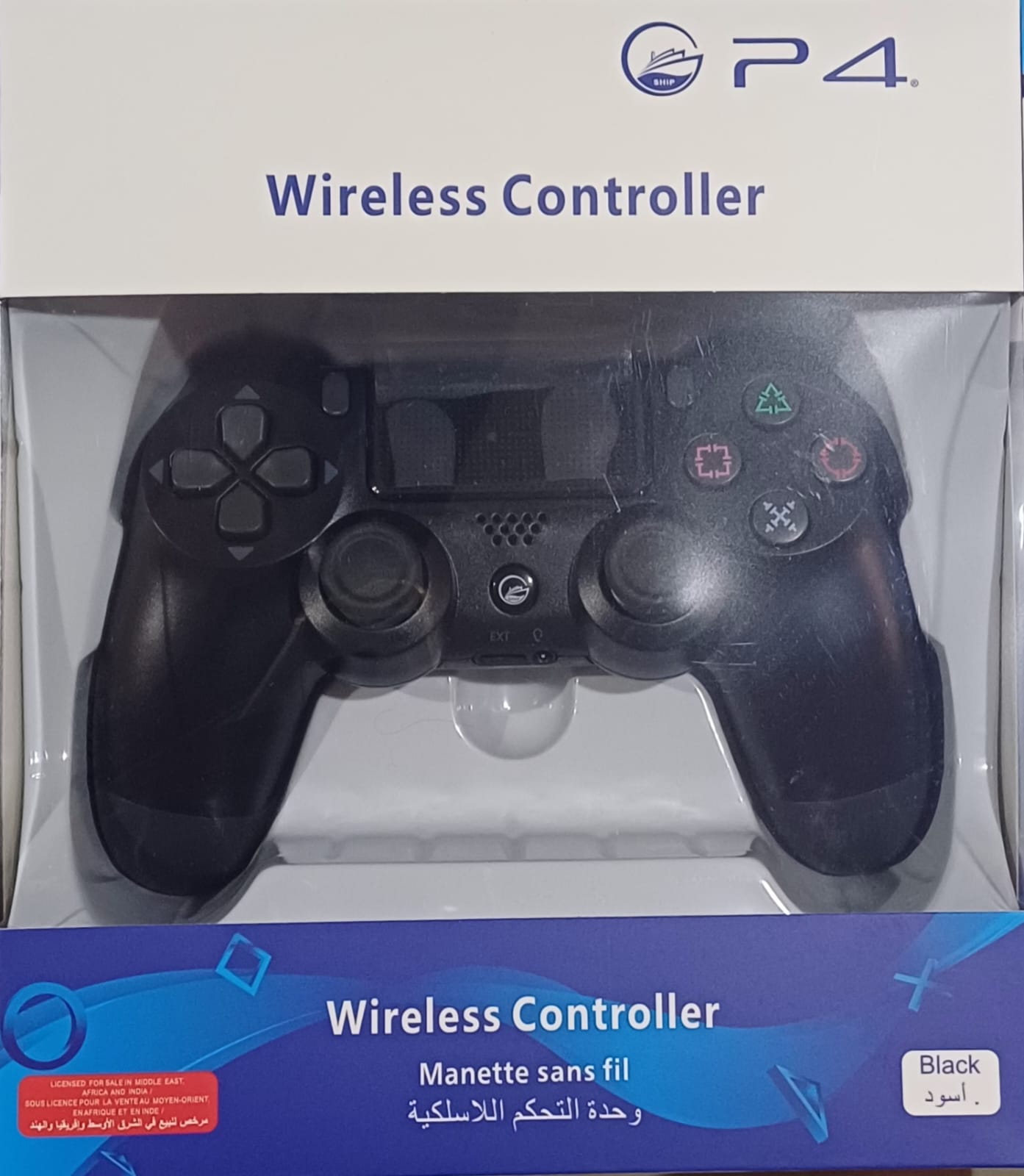 كنترول تحكم -اسود-SHIP-PS4-BLACK