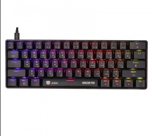 كيبورد-ASA-HORIZON-PRO-MINI-BLACK