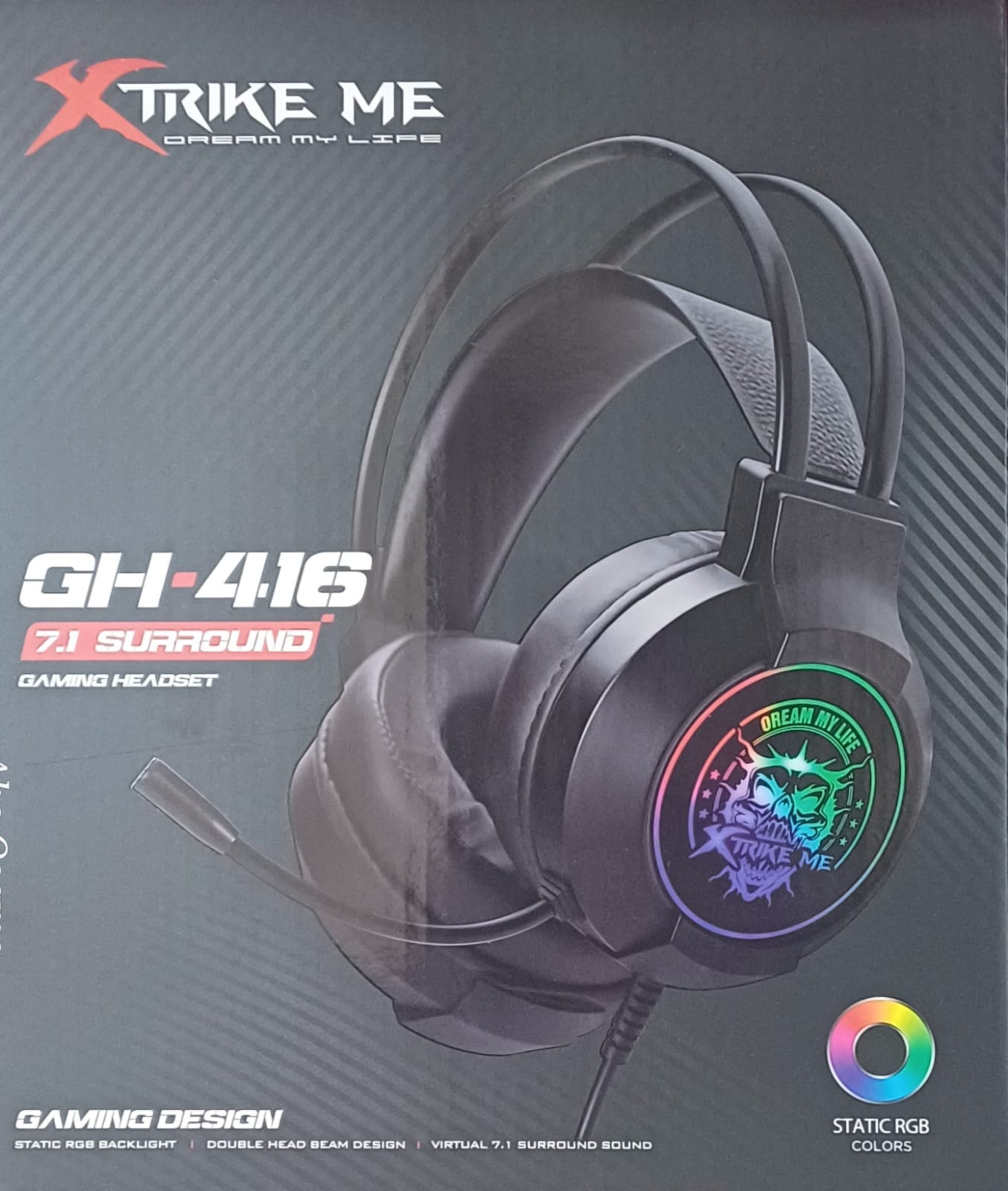 سماعة سلك-XTRIK-ME-XT-GH-416-BLACK