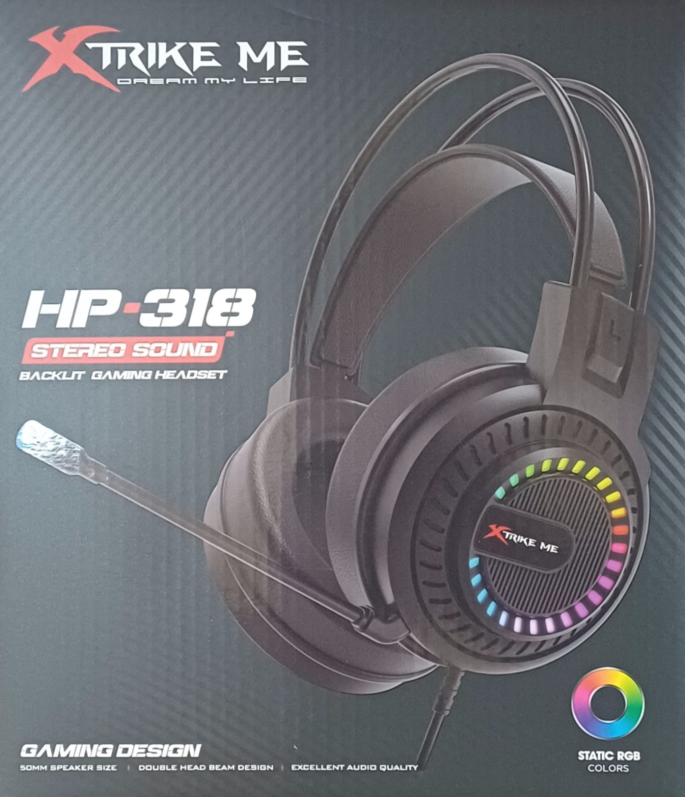 سماعة سلك-XTRIK-ME-XT-HP-318-BLACK