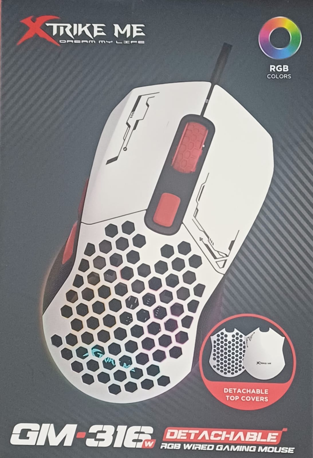 ماوس-XTRIK-ME-XT-GM-316W-LED-WHITE