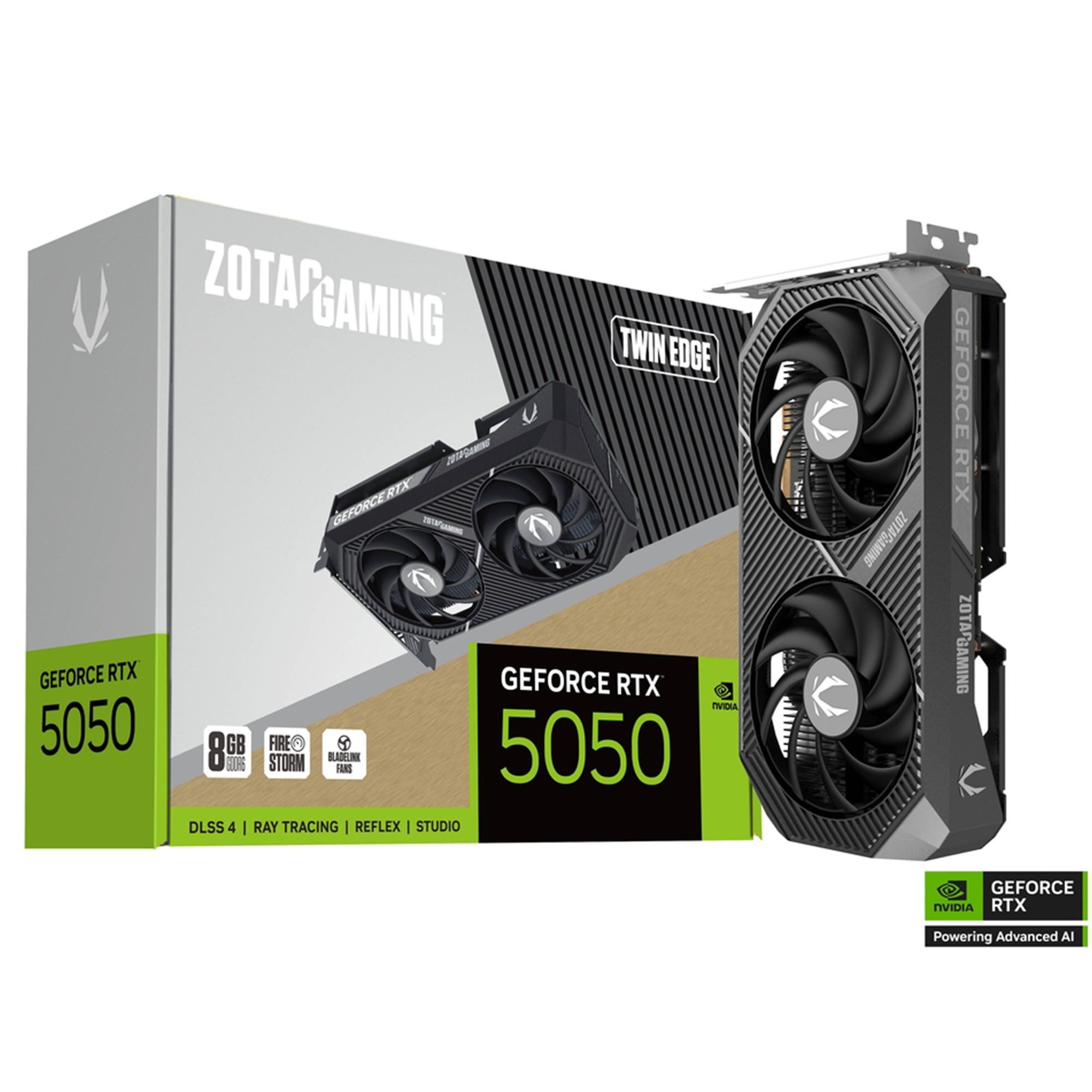 ZOTAC G -AMING-GeForce-RTX 5050-Twin-Edge-black