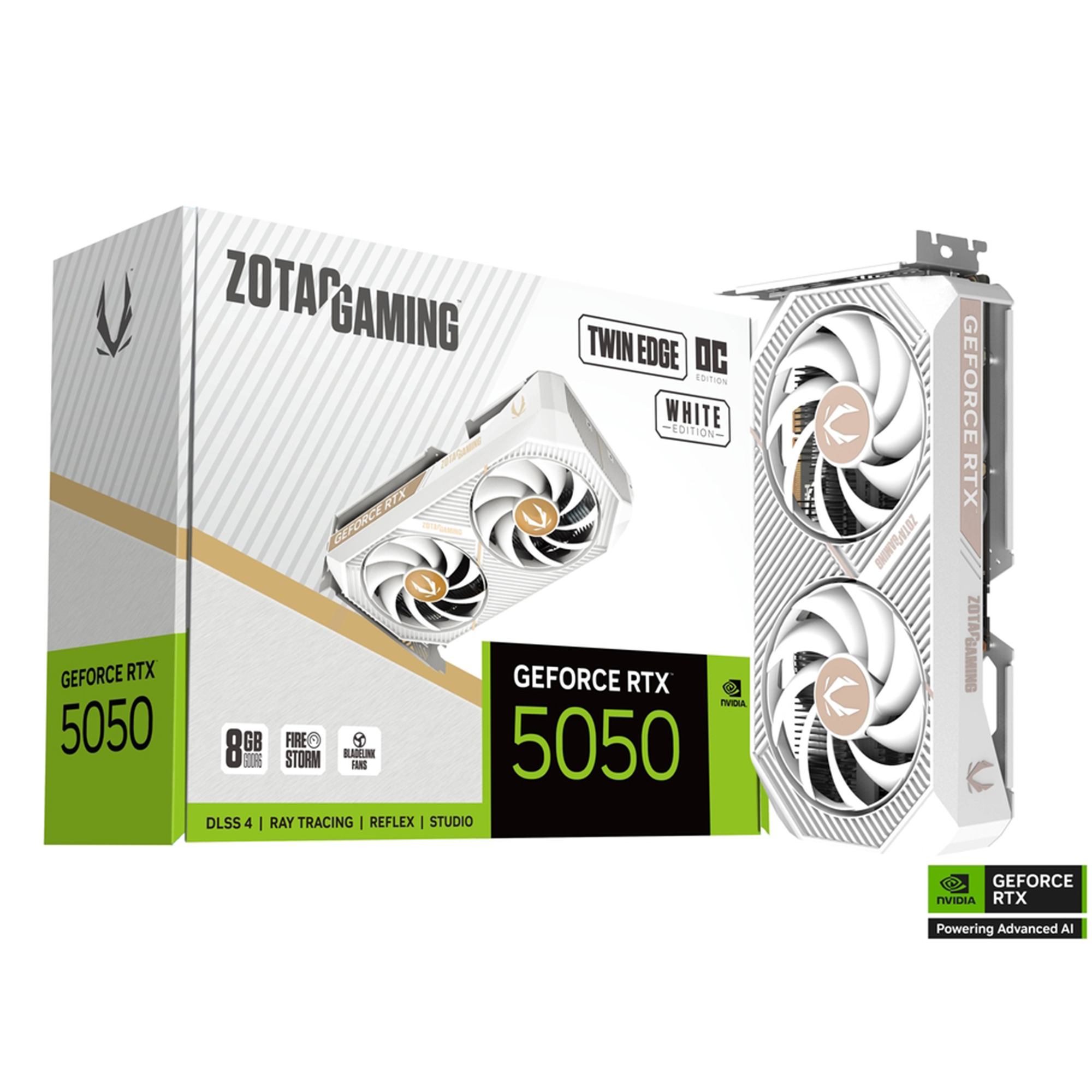 ZOTAC-GAMING-GeForce RTX 5050-Twin-Edge-OC-White Edition