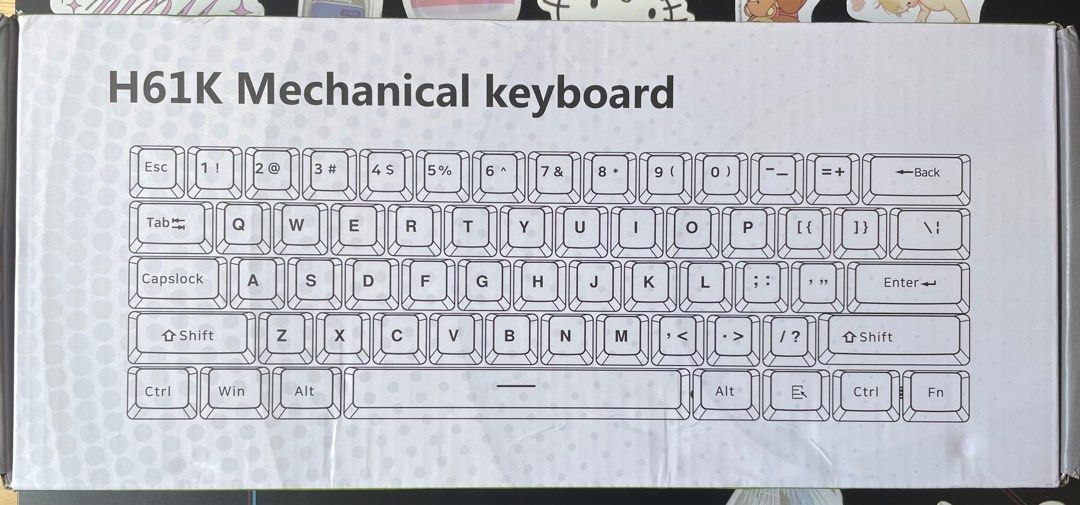 كيبورد  - H61K-MECHANICAL-KEYBORD