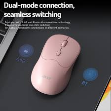 ماوس -وردي-ذهبي-ACER-2.4G-WIRELESS-MOUSE-OMR-268