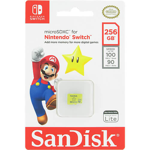 ذاكرة تخزين MICRO-256GB-NINTENDO