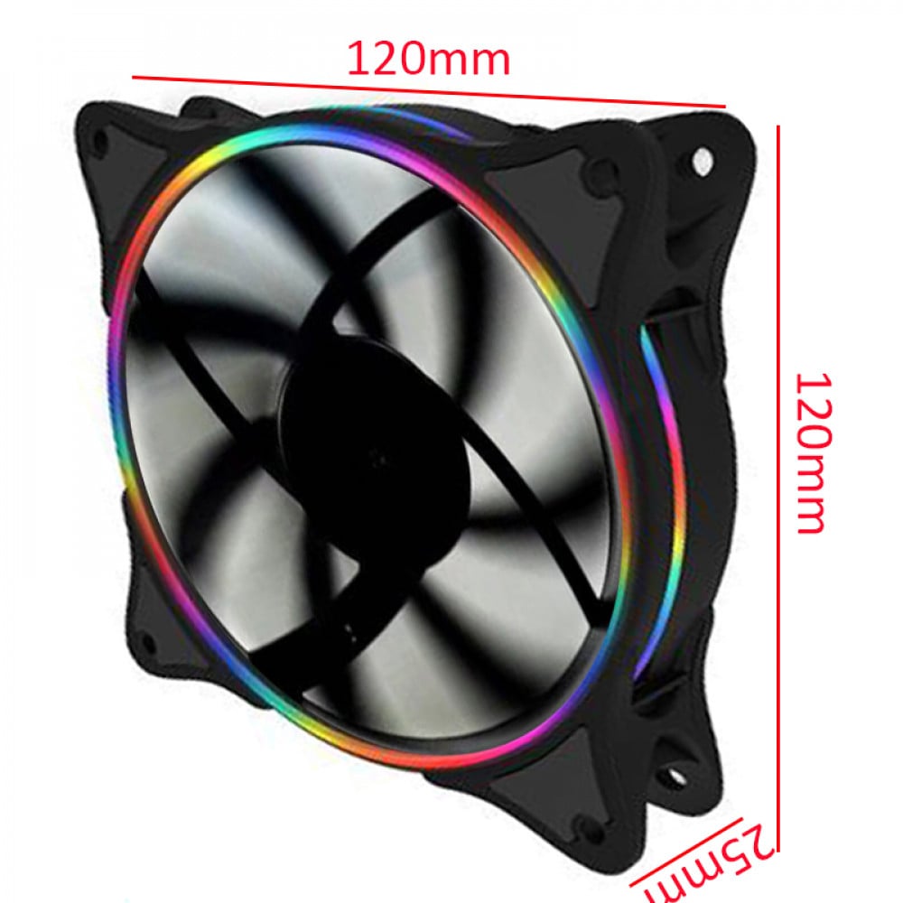 صورة مروحة 120MM RGB رقم 2