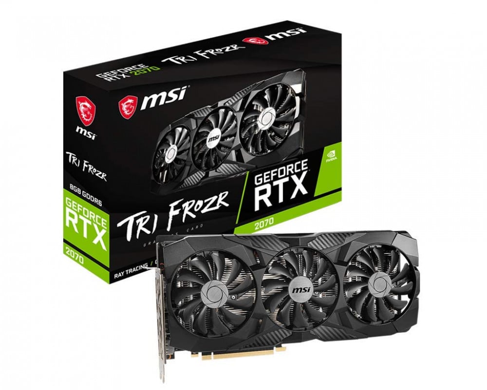 صورة MSI Gaming GeForce RTX 2070 8GB GDRR6 256-Bit HDMI.DP DirectX 12 VR Ready Ray Tracing Turing رقم 2