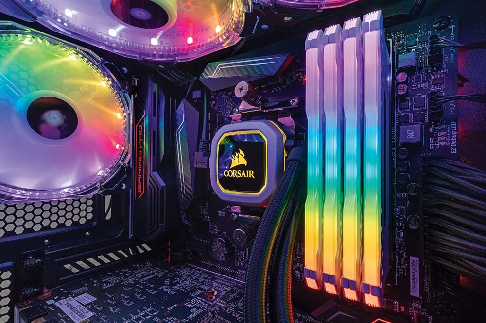 صورة RAM CORSAIR VENGEANCE RGB PRO 16GB (2x8GB) DDR4 3200MHz C15 LED Desktop Memory رقم 3