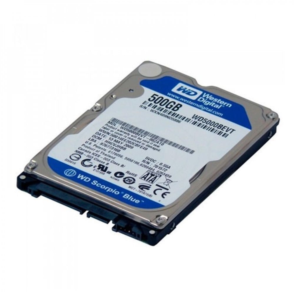 صورة Hard Disk Drive 500GB - 5400 RPM SATA 6 Gb/s 7.0 MM 2.5 Inch