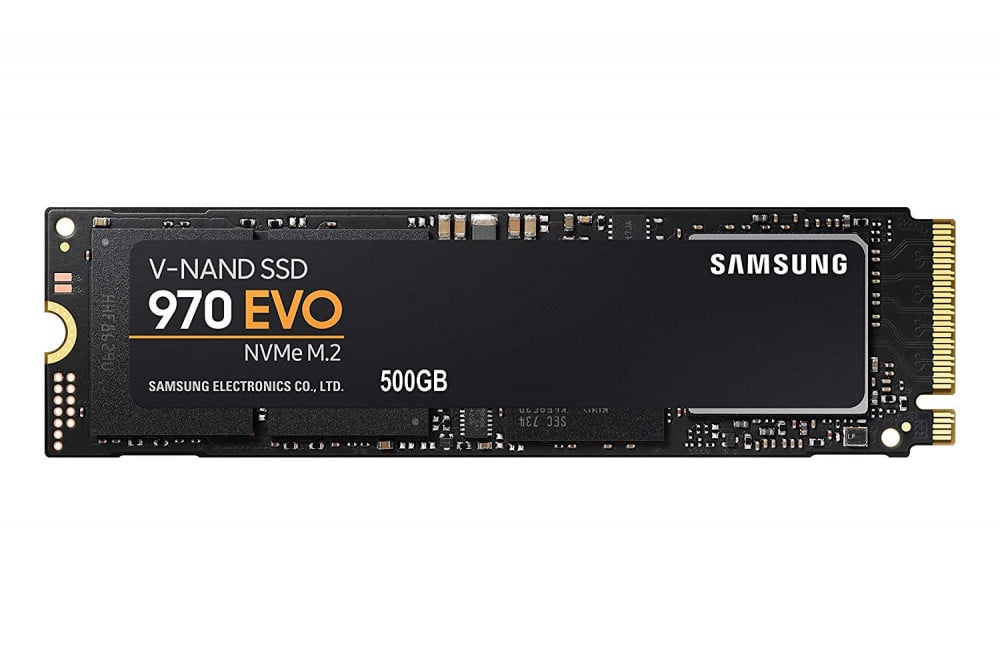 صورة Samsung (MZ-V7E500BW) 970 EVO SSD 500GB - M.2 NVMe Interface Internal Solid State Drive with V-NAND Technology, BlackRed رقم 3