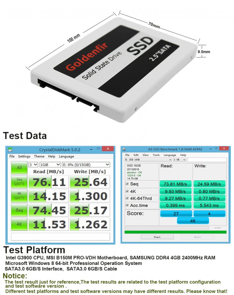 صورة GOLDENFIR SSD 1TB رقم 2