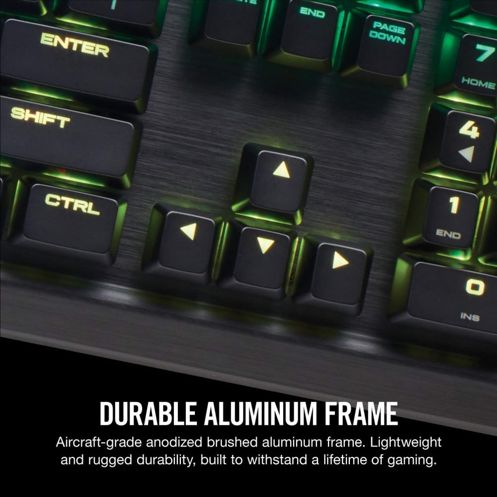صورة Corsair K95 RGB Platinum Mechanical Gaming Keyboard 6x Programmable Macro Keys - USB Passthroug رقم 4