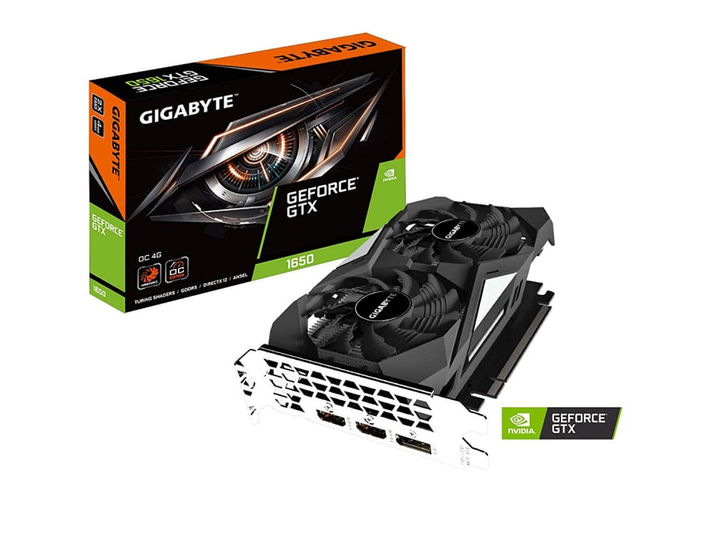 صورة GIGABYTE GeForce GTX 1650 OC 4G Graphics Card, 2X Windforce Fans رقم 3