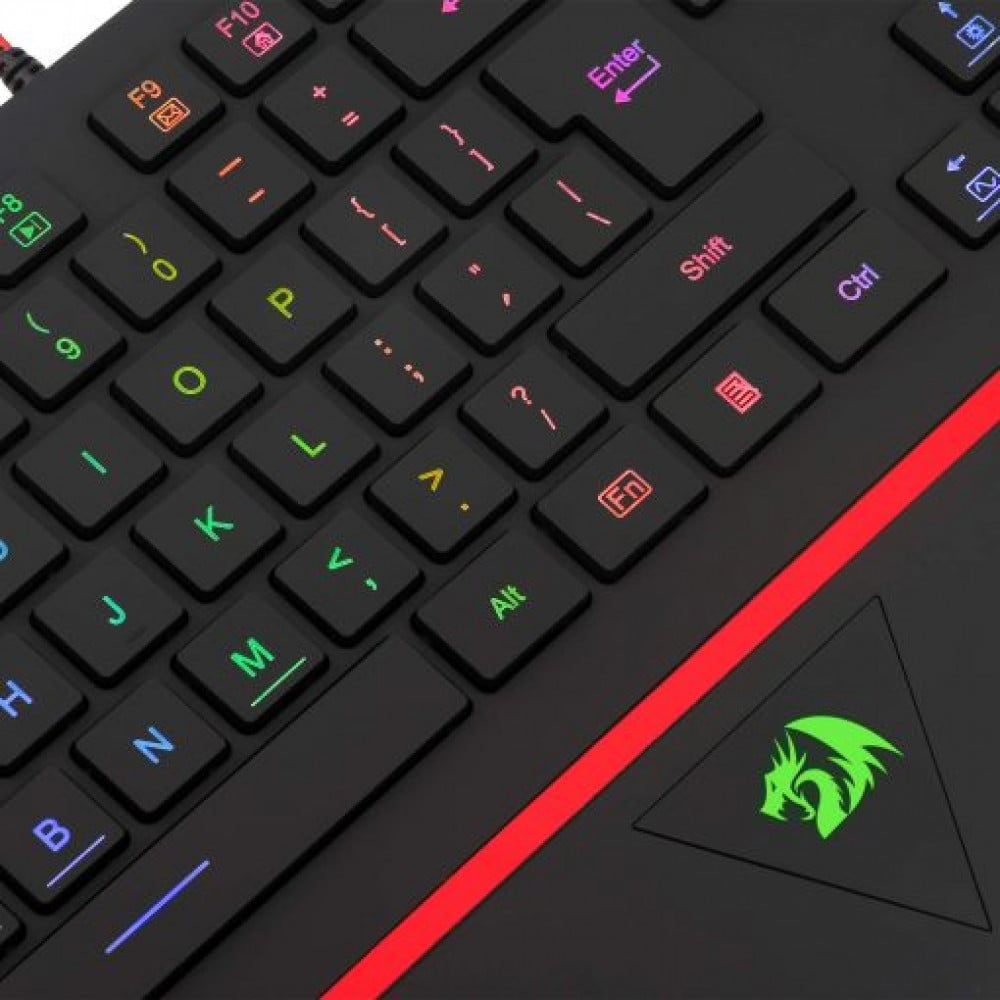 صورة Redragon K502 RGB Gaming Keyboard RGB LED رقم 4