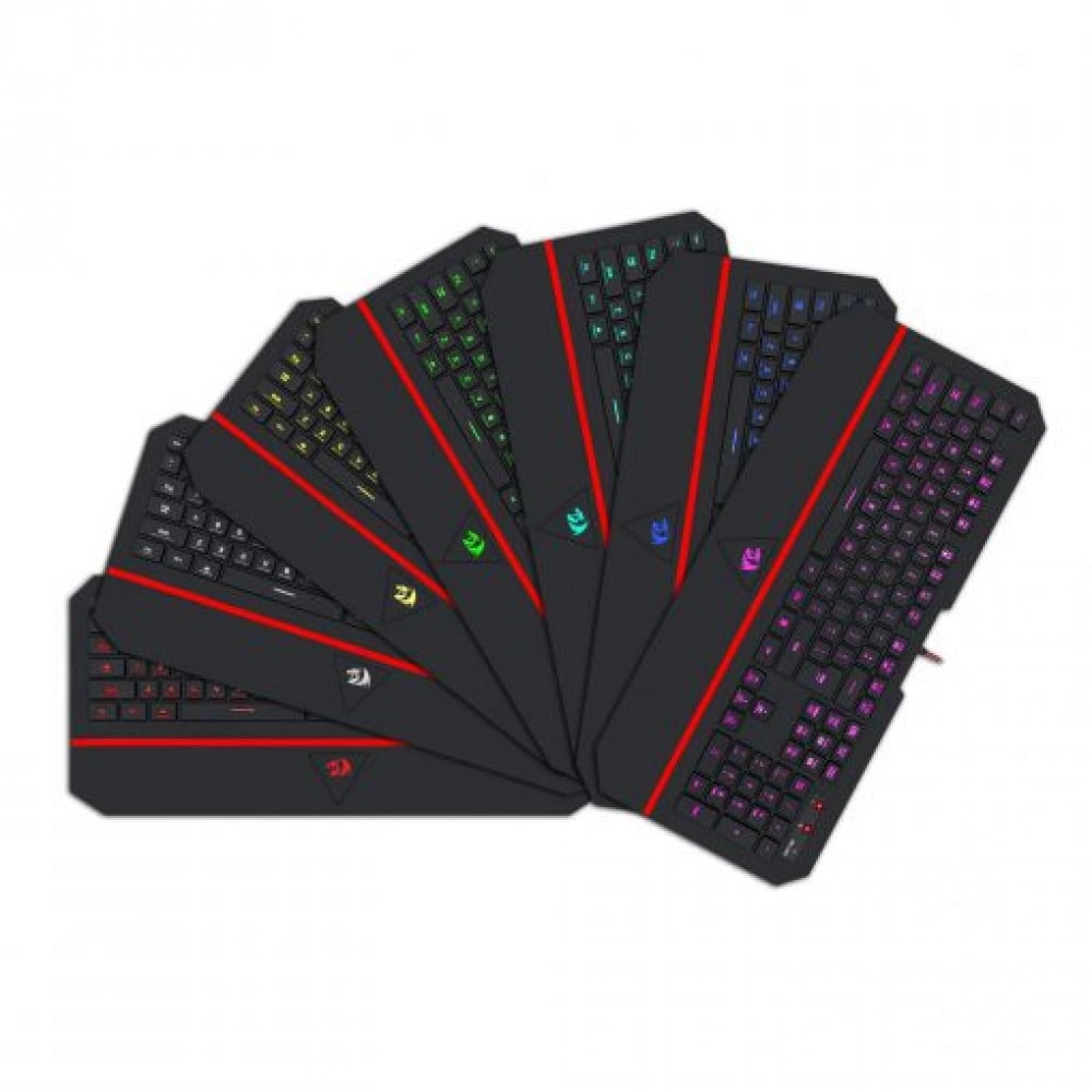 صورة Redragon K502 RGB Gaming Keyboard RGB LED رقم 5