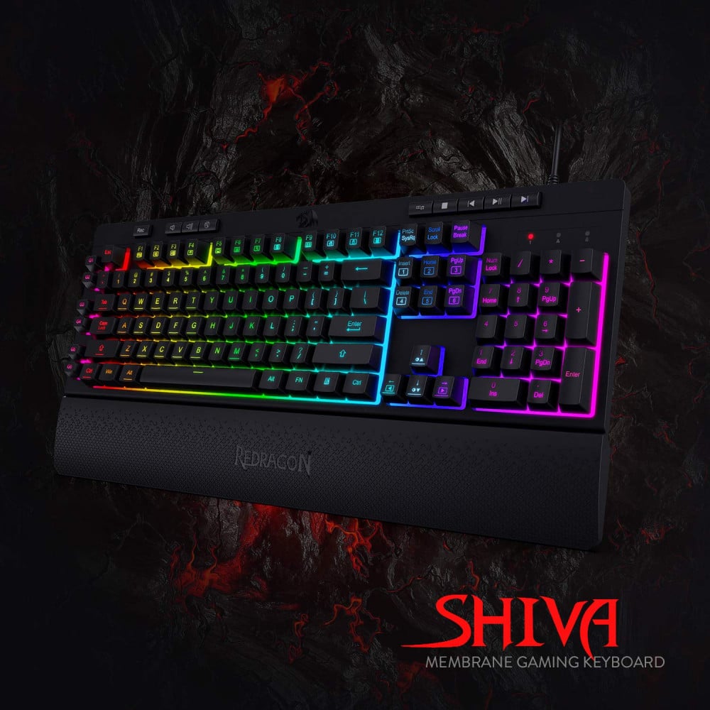 صورة Redragon K512 Shiva RGB رقم 5