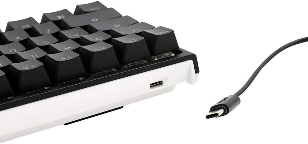 صورة Ducky One 2 Mini Mechanical Keyboard RGB LED 60% TKL Double Shot PBT Gaming Keyboard (Cherry MX Red) رقم 2