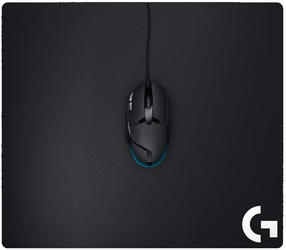 صورة Logitech G640 Large Cloth Gaming Mousepad - Black رقم 3