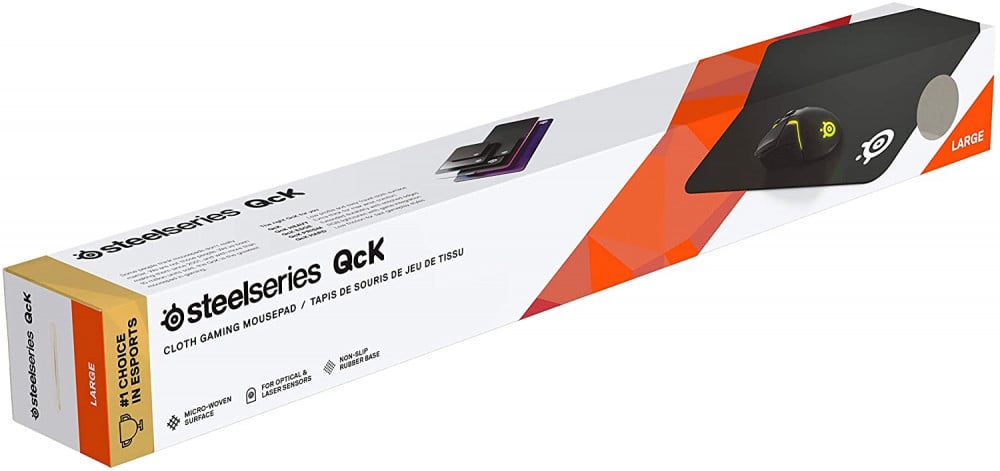 صورة SteelSeries QcK Gaming Surface - Large Cloth - Best Selling Mouse Pad of All Time - Optimized For Gaming Sensors - Maximum Control رقم 8