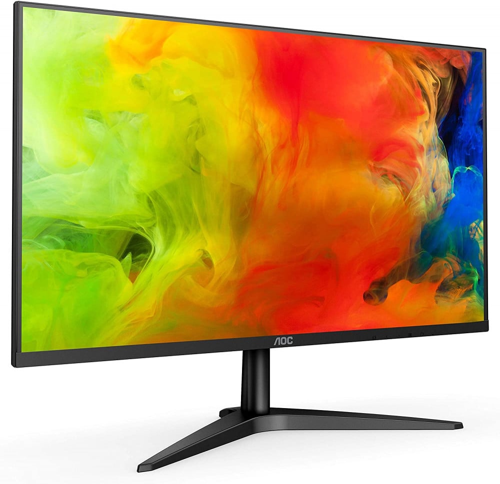 صورة شاشة اوك 24 إنش - AOC 24B1H 24" Full HD 1920x1080 Monitor, 3-Sided Frameless, VA Panel, HDMI/VGA, Flicker-free رقم 3