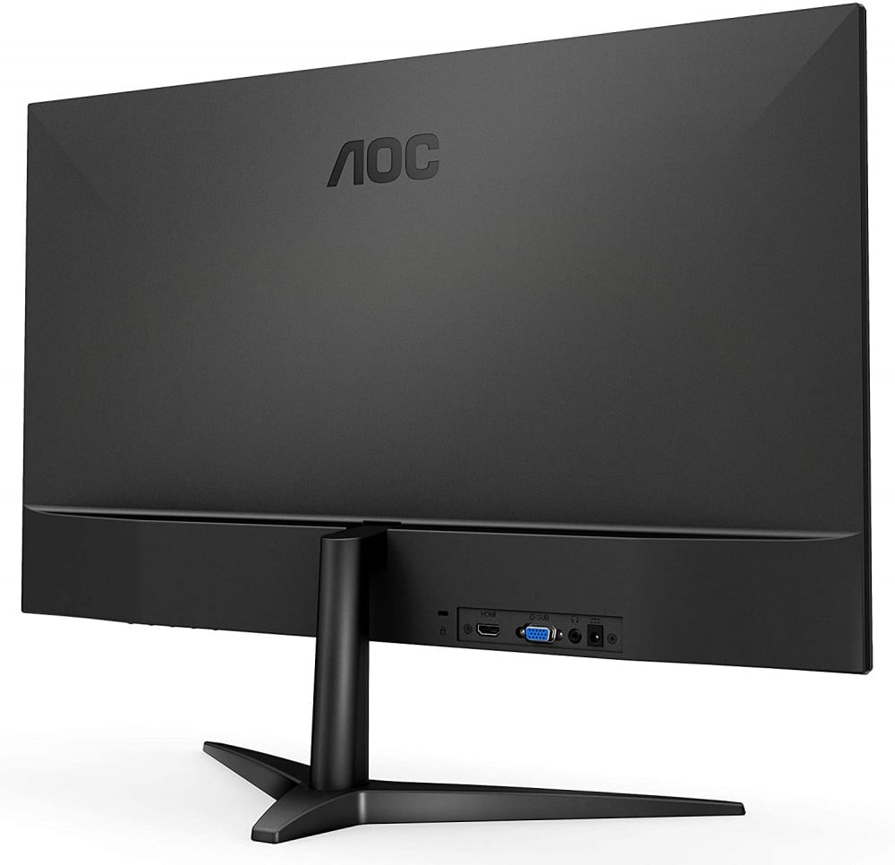 صورة شاشة اوك 24 إنش - AOC 24B1H 24" Full HD 1920x1080 Monitor, 3-Sided Frameless, VA Panel, HDMI/VGA, Flicker-free