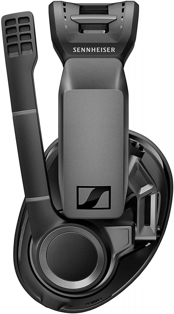 صورة سماعة راس هيدست - Sennheiser GSP 670 Wireless Gaming Headset, Low-Latency Bluetooth, 7.1 Surround Sound, Noise-Cancelling Mic, Flip-to-Mute, Audio Presets, For Windows PC, PS4, and Smartphon رقم 4
