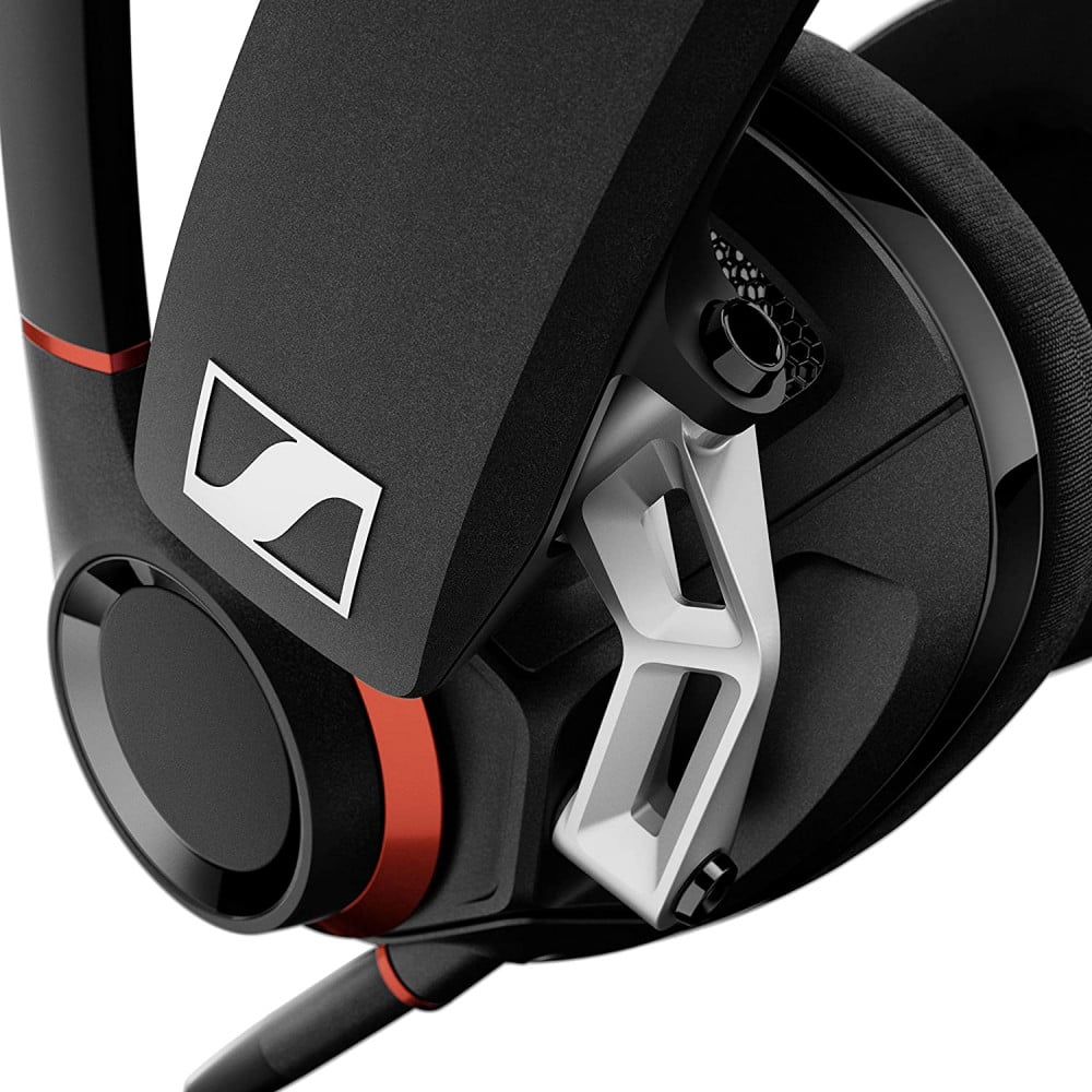 صورة سماعة هيدست - Sennheiser GSP 500 Wired Open Acoustic Gaming Headset, Noise-Cancelling Microphone, Adjustable Headband with Customizable Contact Pressure, Volume Control رقم 5