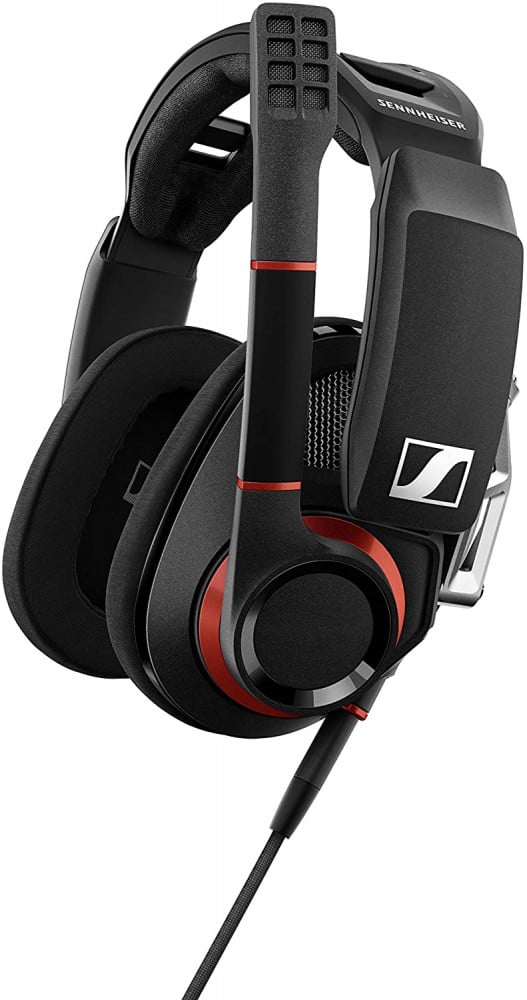 صورة سماعة هيدست - Sennheiser GSP 500 Wired Open Acoustic Gaming Headset, Noise-Cancelling Microphone, Adjustable Headband with Customizable Contact Pressure, Volume Control رقم 8