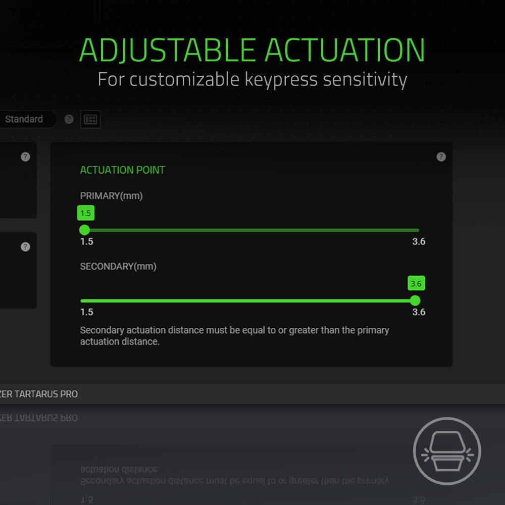 صورة Razer Tartarus Pro Gaming Keypad: Analog-Optical Key Switches 32 Programmable Keys Customizable Chroma RGB Lighting- Programmable Macro Functionality رقم 6