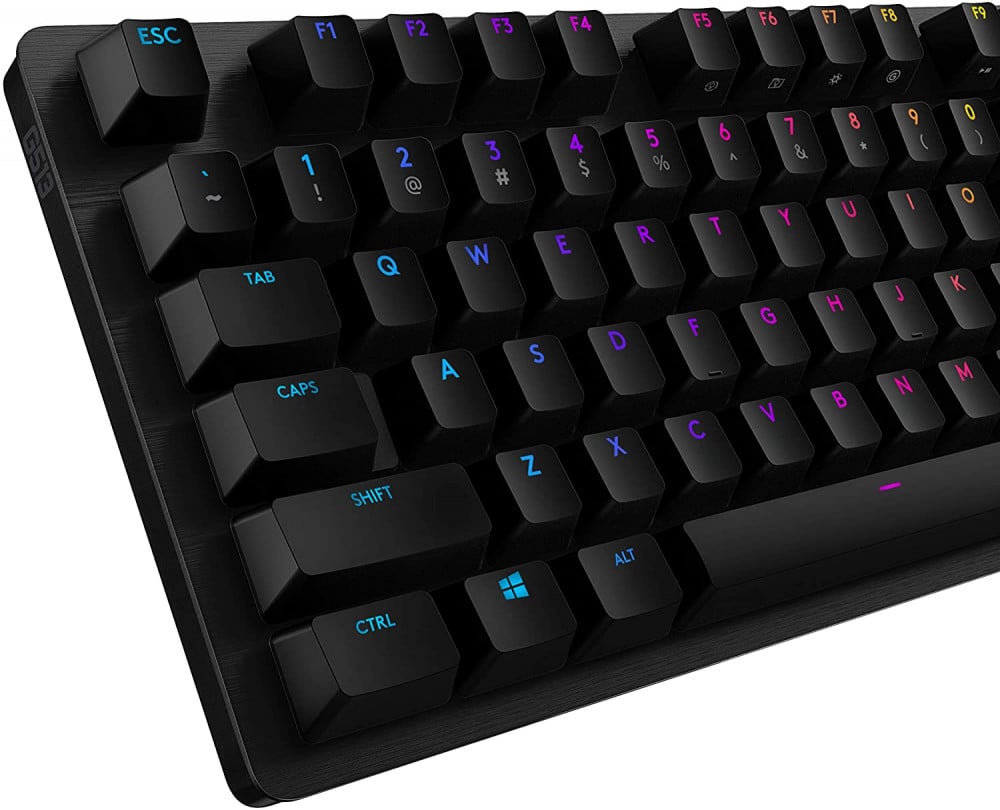 صورة Logitech G513 Carbon LIGHTSYNC RGB Mechanical Gaming Keyboard with GX Brown Switches - Tactile رقم 2