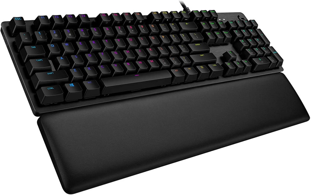 صورة Logitech G513 Carbon LIGHTSYNC RGB Mechanical Gaming Keyboard with GX Brown Switches - Tactile