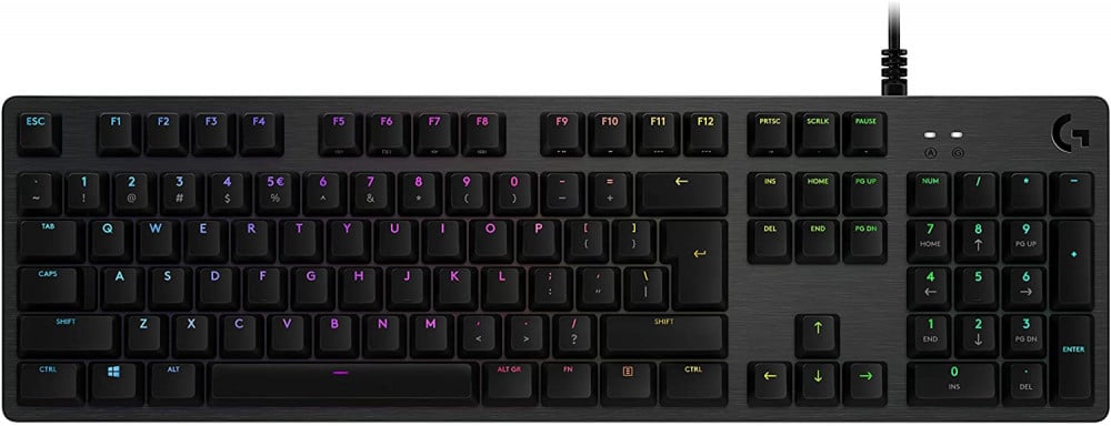 صورة Logitech G513 Carbon LIGHTSYNC RGB Mechanical Gaming Keyboard with GX Brown Switches - Tactile رقم 3