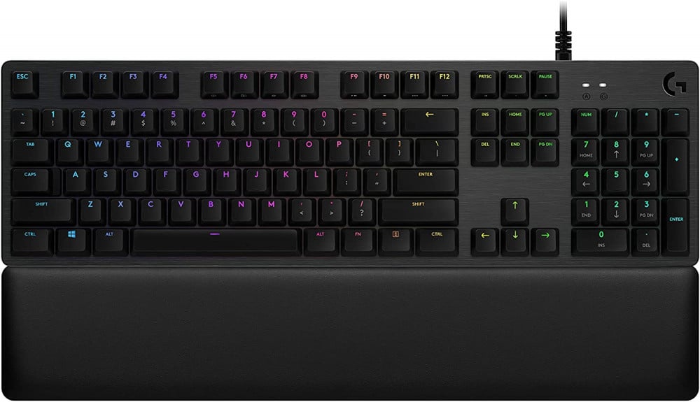 صورة Logitech G513 Carbon LIGHTSYNC RGB Mechanical Gaming Keyboard with GX Brown Switches - Tactile رقم 5