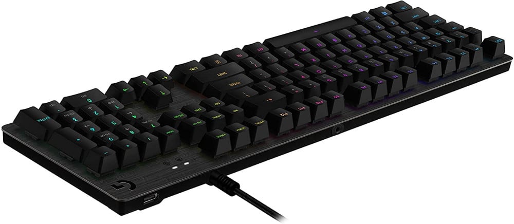 صورة Logitech G513 Carbon LIGHTSYNC RGB Mechanical Gaming Keyboard with GX Brown Switches - Tactile رقم 6