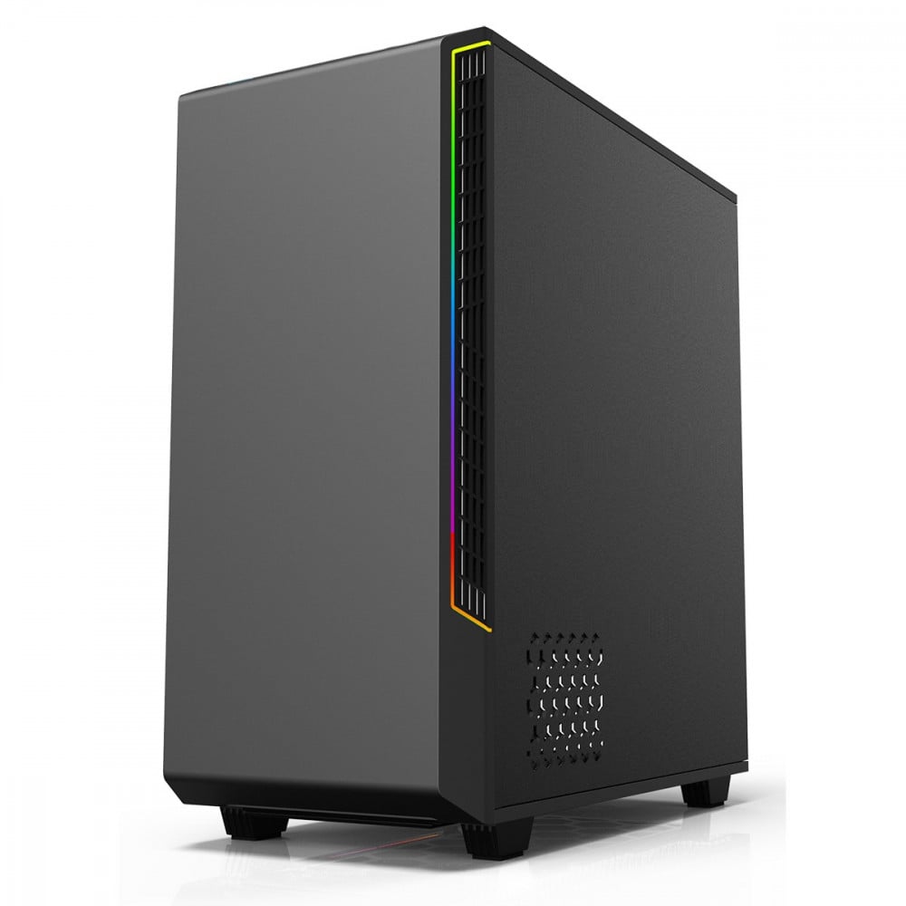 صورة GameMax Panda Mid Tower Gaming Case black رقم 3