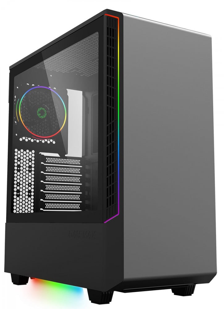 صورة GameMax Panda Mid Tower Gaming Case black رقم 4