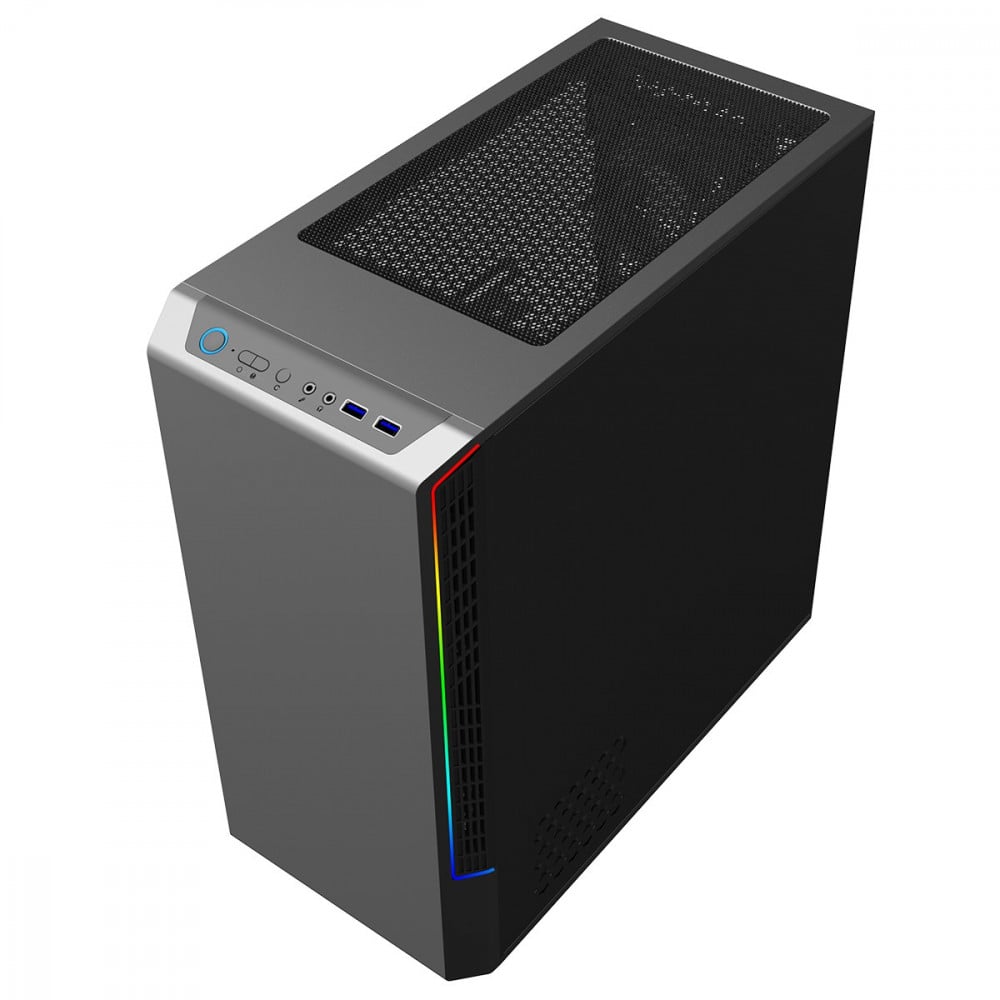 صورة GameMax Panda Mid Tower Gaming Case black رقم 5