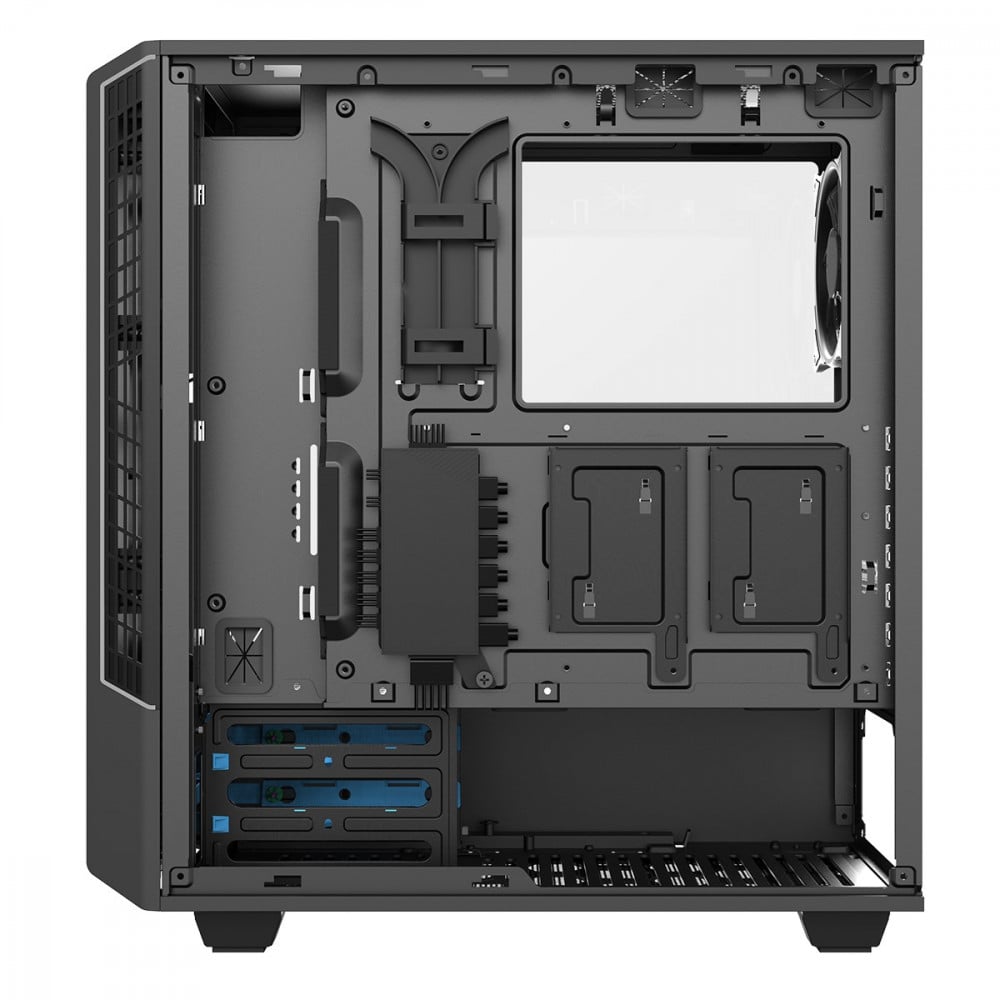 صورة GameMax Panda Mid Tower Gaming Case black رقم 9