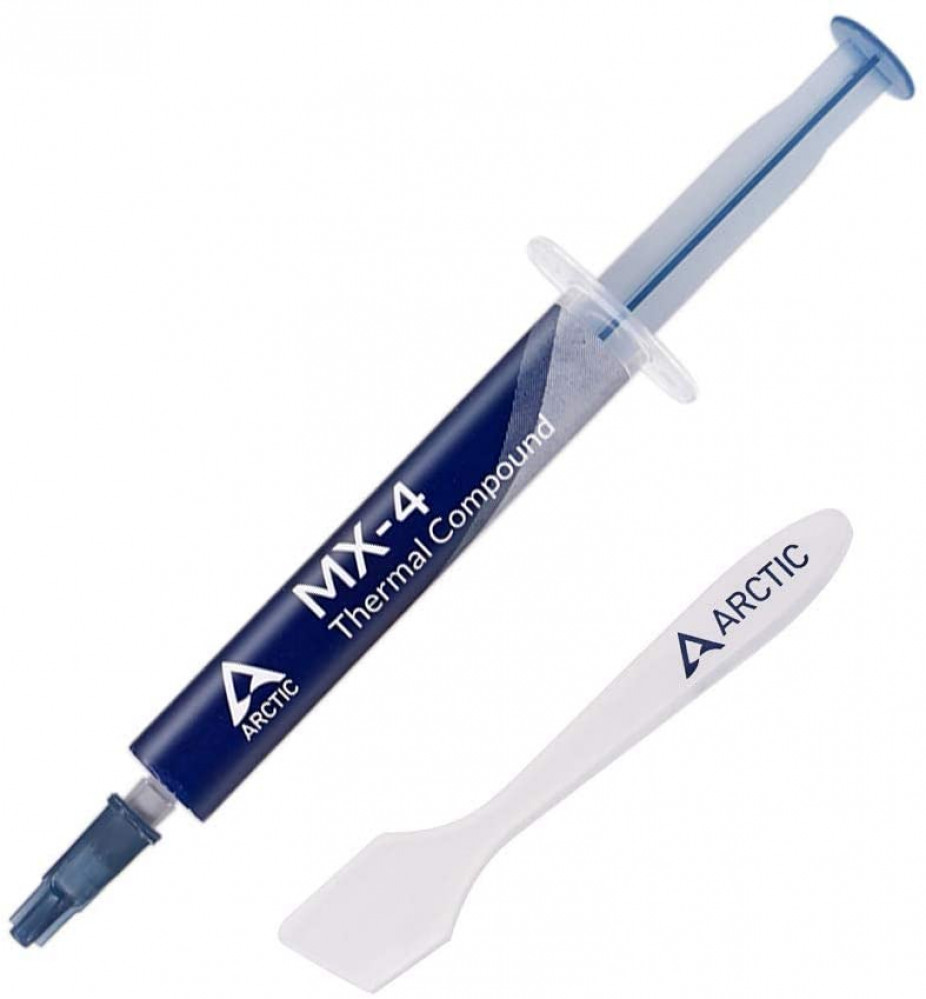 صورة ARCTIC MX-4 (4 Grams) - Thermal Compound Paste, Carbon Based High Performance, Heatsink Paste, Thermal Compound CPU for All Coolers, Thermal Interface Material
