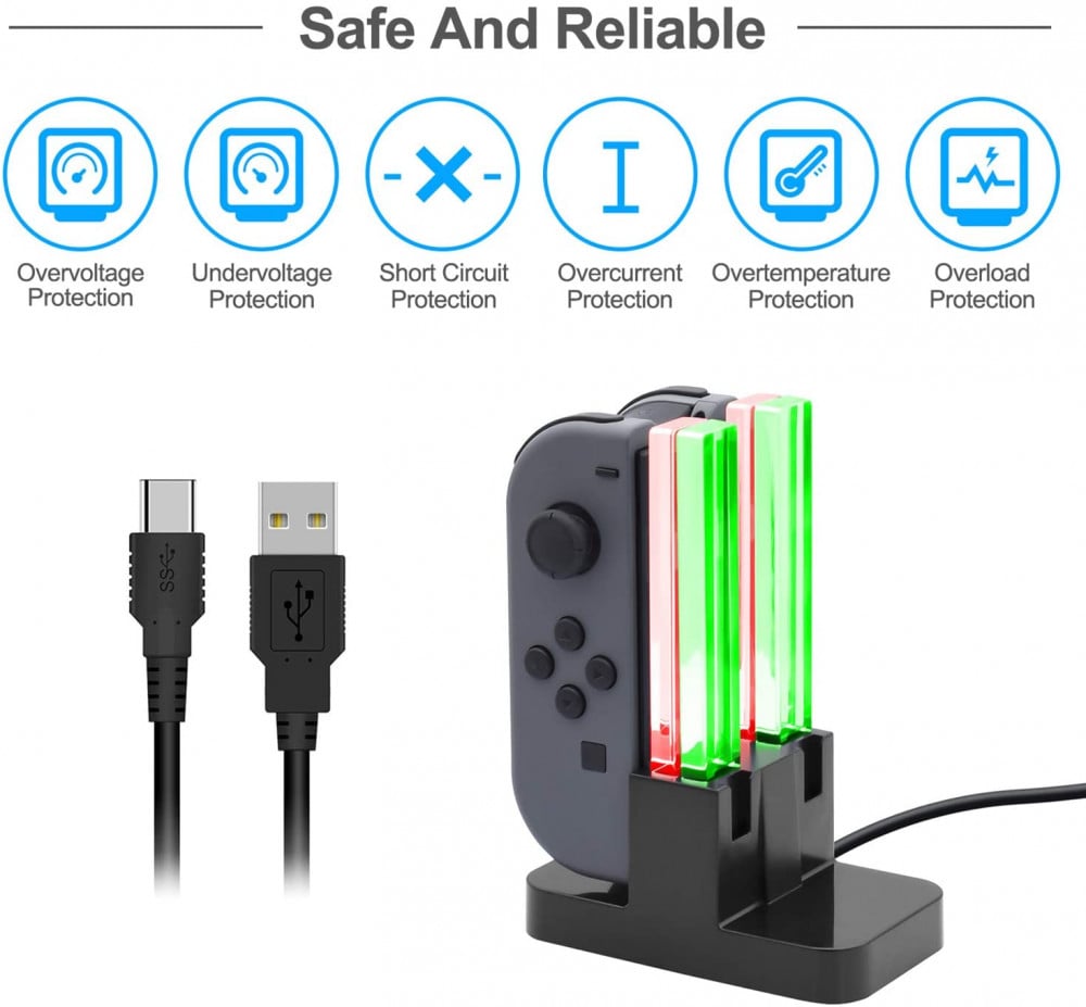 صورة قاعدة شاحن جوي كون - Switch Joy Con Charger Station رقم 2